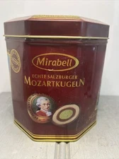 Mirabell Mozartkugeln Mondelez International EMPTY Collectable Tin Decor