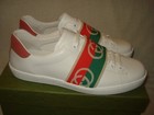100% AUTHENTIC NEW MEN GUCCI ACE LOGO BAND SNEAKERS UK 9.5/US 10 — photo 4