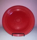 Fiesta Homer Laughlin 10.5" Scarlet Dinner Plate Red Fiestaware
