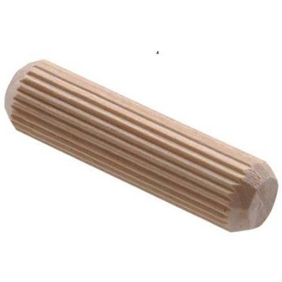 Wooden Dowel Pins, Hardwood Fluted Grooved Plugs Furniture Woodwork