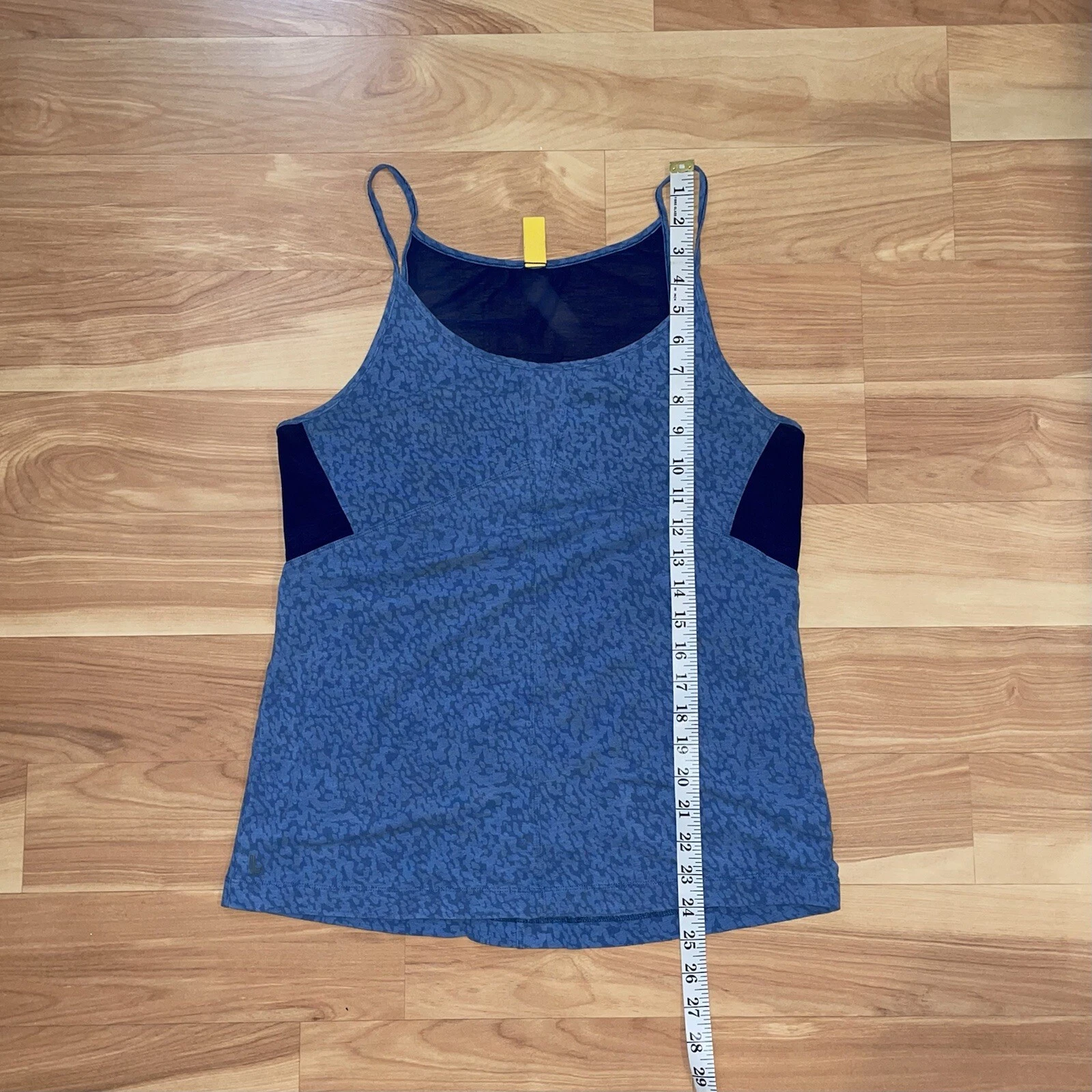 lole cheetah textured athletic tank-top