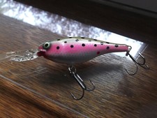 Custom Painted Rapala Suspending Rattlin Shad Rap,SRRS-7, Holdover Trout