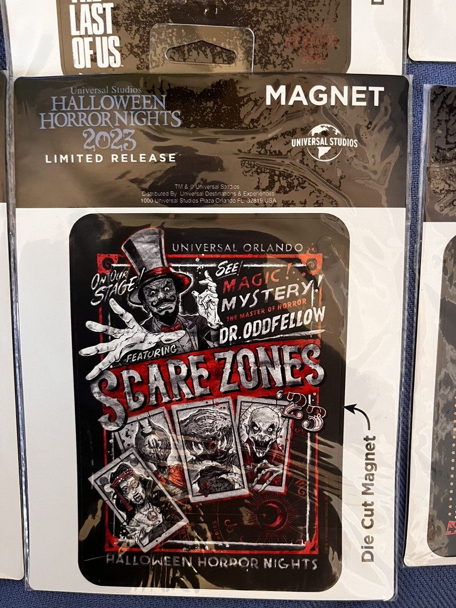 2023 Universal HHN Halloween Horror Nights 32 Complete 10 Magnet
