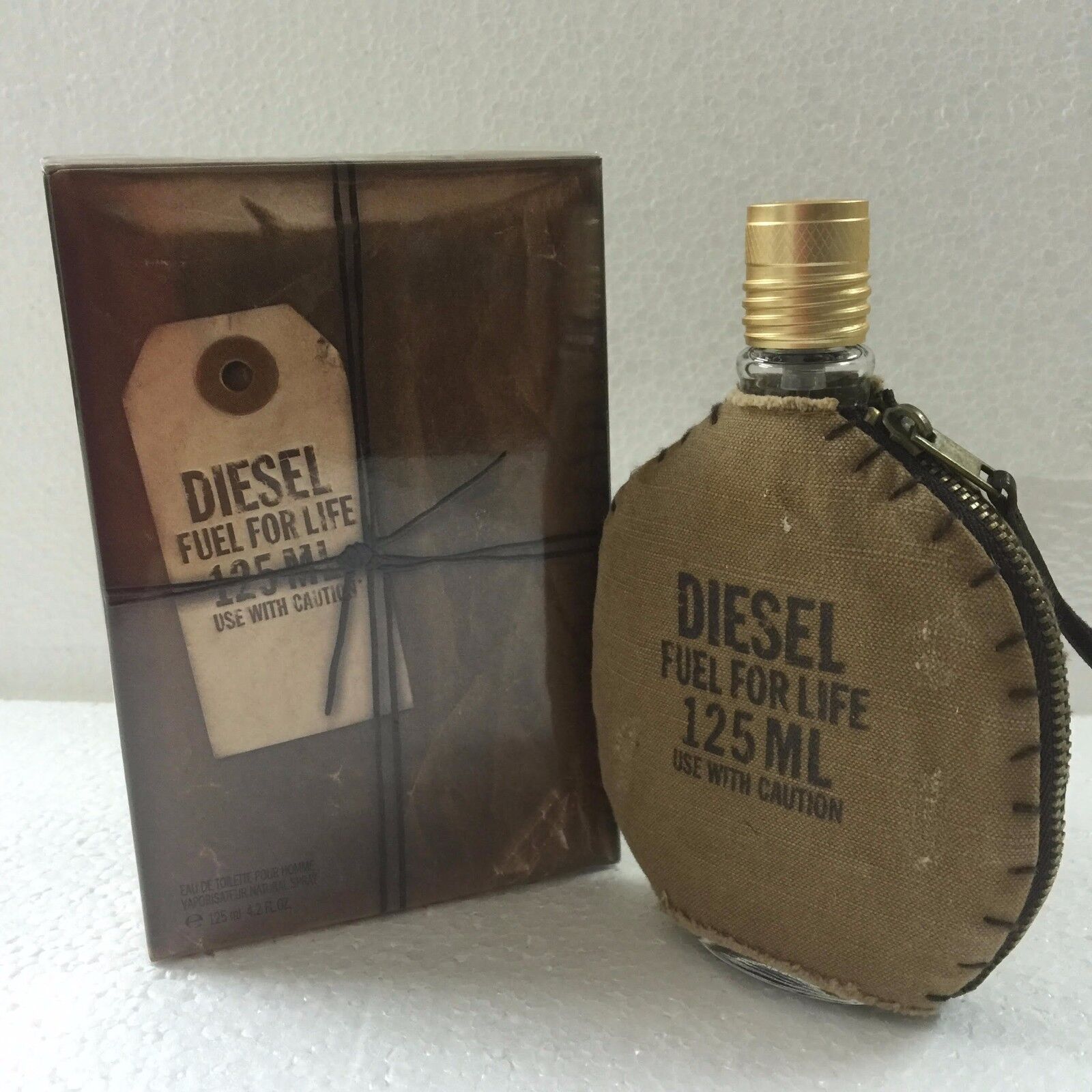 Diesel Fuel For Life Men Eau de Toilette Edt Spray 4.2oz 125ml Authentic Perfum