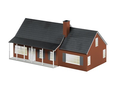Lionel 6-83442 O Scale LARGE SUBURBAN HOUSE Built Up HH