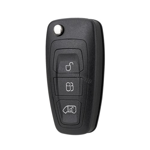 For Ford Transit Custom MK8 Flip Blade Key Fob Remote Repair Case Shell 3 Button - Picture 9 of 9