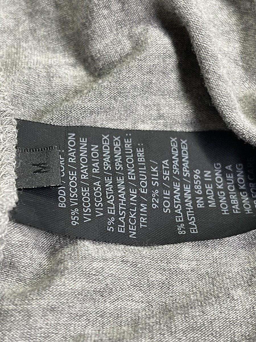 $695 M DONNA KARAN Deconstructed black label Viscose