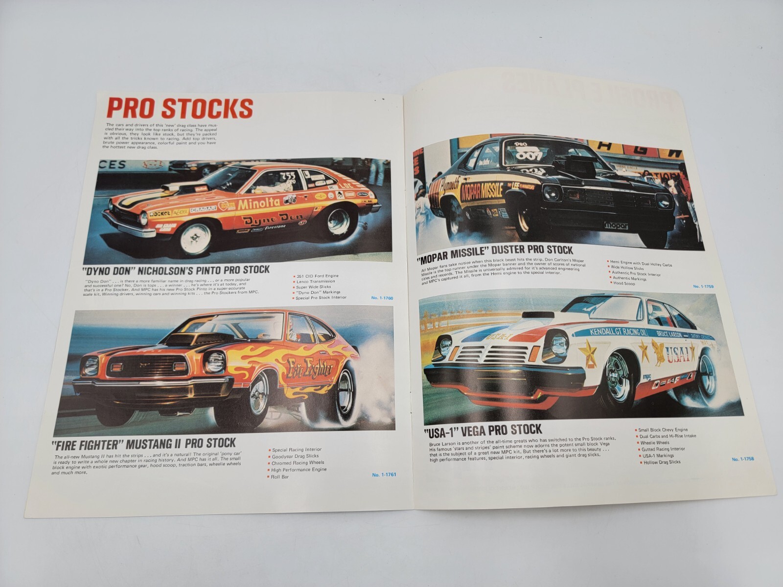 MPC - PLASTIC MODEL KITS DEALER CATALOG INCLUDES HEAD HUNTER SERIES - ©1970's