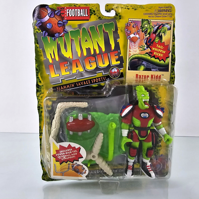 VTG Mutant League Football RAZOR KIDD Figure Sega Genesis Galoob