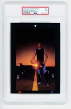 1984-85 NIKE  JORDAN BLUE & BLACK  5X7 PSA 7 POSTER  AD ROOKIE RC ALL STAR HOF