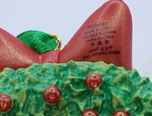 Disney Sketchbook Tinker Bell Wreath Ornament  - Picture 6 of 10