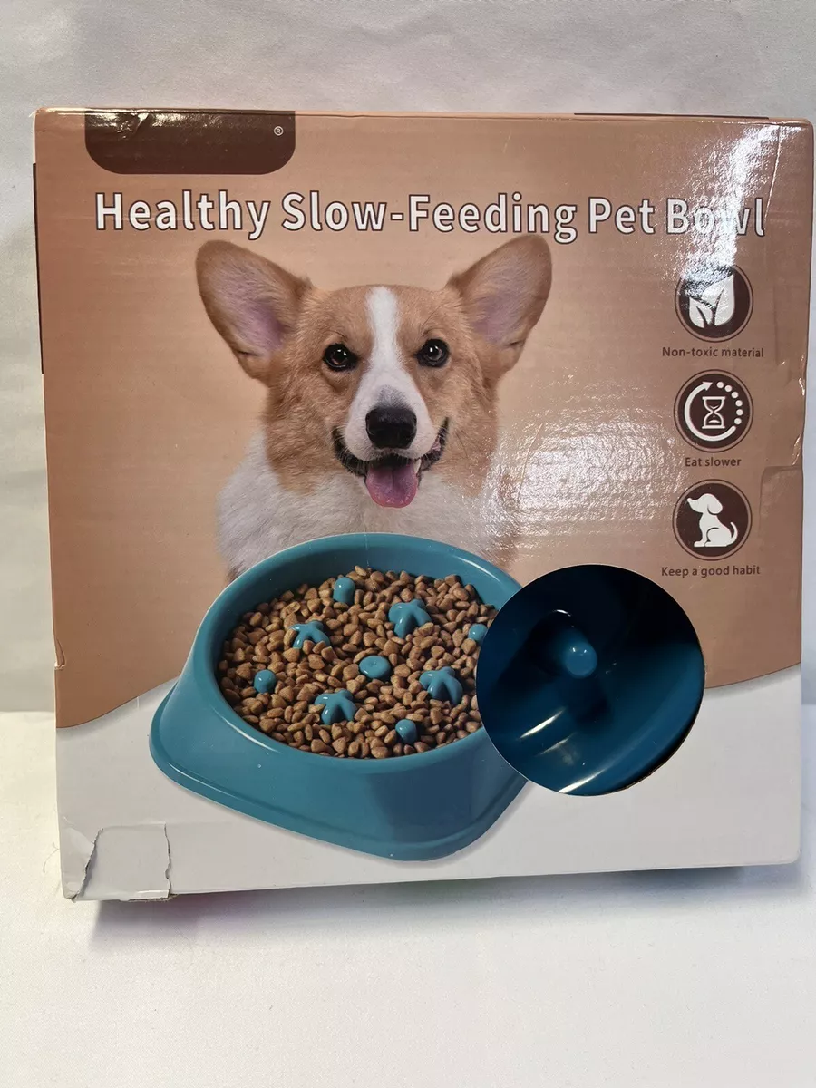 Smart Paws Slow Pet Feeder Bowl Dog Bowl Slow Feeder Dog Bowl Dog Food Bowl