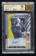 2021 Bowman Chrome Ascensions /100 Joey Bart #BA-6 BGS 10 PRISTINE Auto e8i