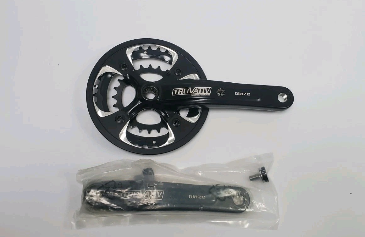 TRUVATIV Blaze Power Spline Double Crank Arms 36-24T 104mm 175mm W/bash Guard