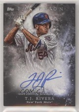 2018 Topps Inception Rookie and Emerging Stars /299 TJ Rivera #RES-TR Auto 14xj