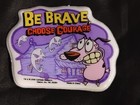 2000 Cartoon Network Be Brave Choose Courage The Cowardly Dog Puffy Magnet Open — photo 2