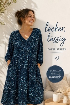 Lockeres Sommerkleid Zero Gr.36 Neu