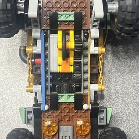 LEGO NINJAGO: Rock Roader (70589) RETIRED RARE TRANSPARENT COLE MINIFIG