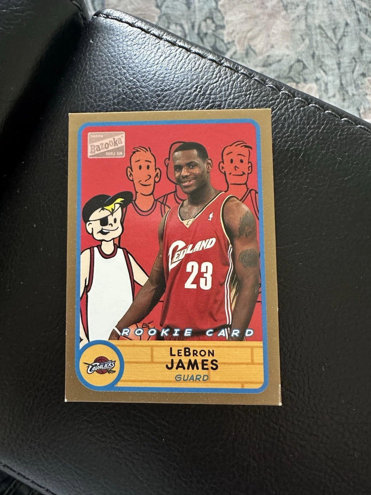 Lebron James trading card