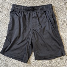 Athletic Works Boys DriWorks Shorts Black Size L 10-12 
