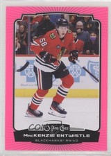 2022-23 O-Pee-Chee Neon Pink 41/75 MacKenzie Entwistle #393 0u7i