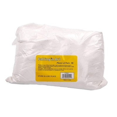 5 LB Plaster of Paris Powder  Hand Mold Casting Powder, Gypsum Cement, Potter...