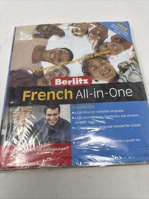 All-In-One French [Berlitz Self Study]    Good  Book  0 audioCD New