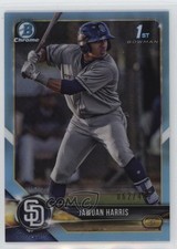 2018 Bowman Draft Chrome Sky Blue Refractor 62/402 Jawuan Harris #BDC-85 sc2