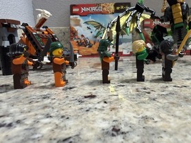LEGO NINJAGO: The Green NRG Dragon (70593) 100% Complete W/ Instructions