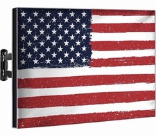 Outdoor TV Cover 40 - 43 inch - 600D Weatherproof Waterproof - American Flag