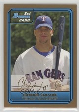 2006 Bowman Draft Draft Picks Gold Chris Davis #DP29 0w8