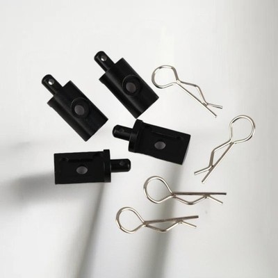 Aluminum Alloy RC Car Body Mounts Compatible For Tamiya CW-01 Lunch Box Chassis