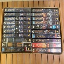 20 Star Trek VHS Bundle Voyager Deep Space Nine Next Generation #1