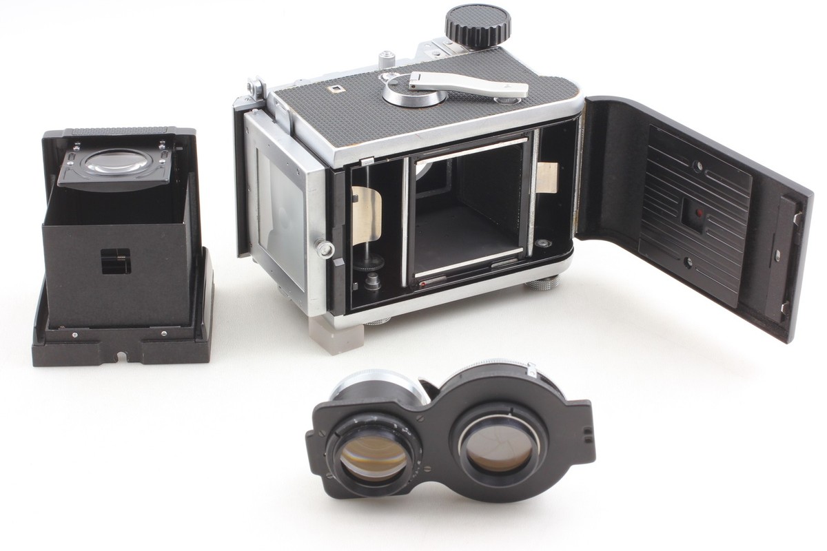 Exc+5] Mamiya C3 Pro 6x6 TLR Film Camera Sekor 105mm F/3.5 Lens