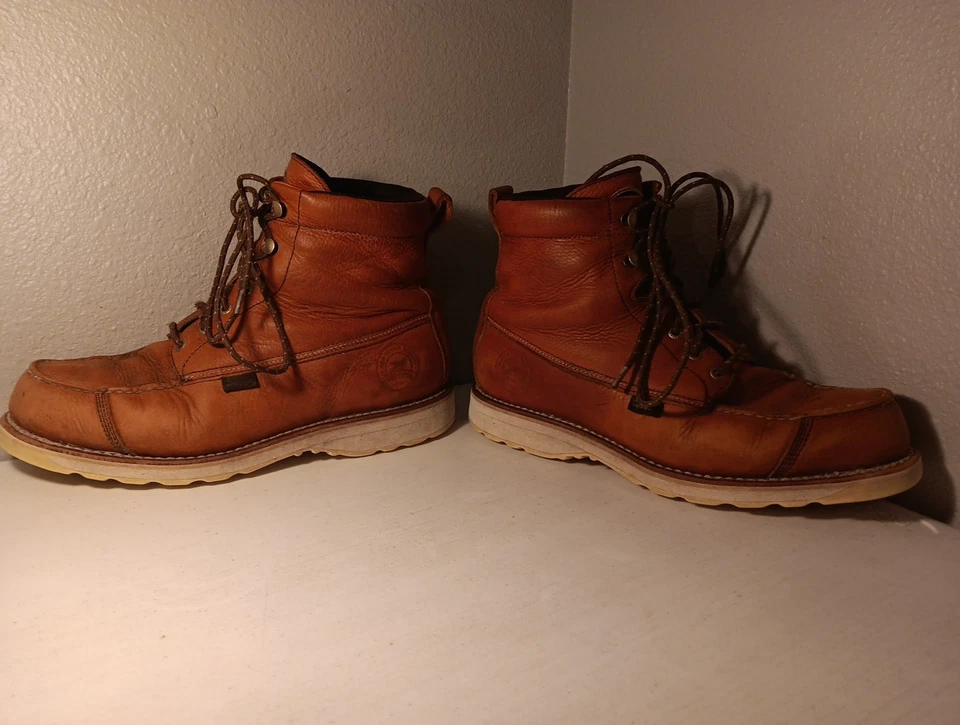 Bota de caza de cuero impermeable Red Wing 838 Wingshooter Irish Setter para hombre 12 B Foto 3 de 4