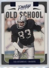 2019 Panini Prestige Old School Xtra Points Blue /299 Ted Hendricks HOF 0a4r