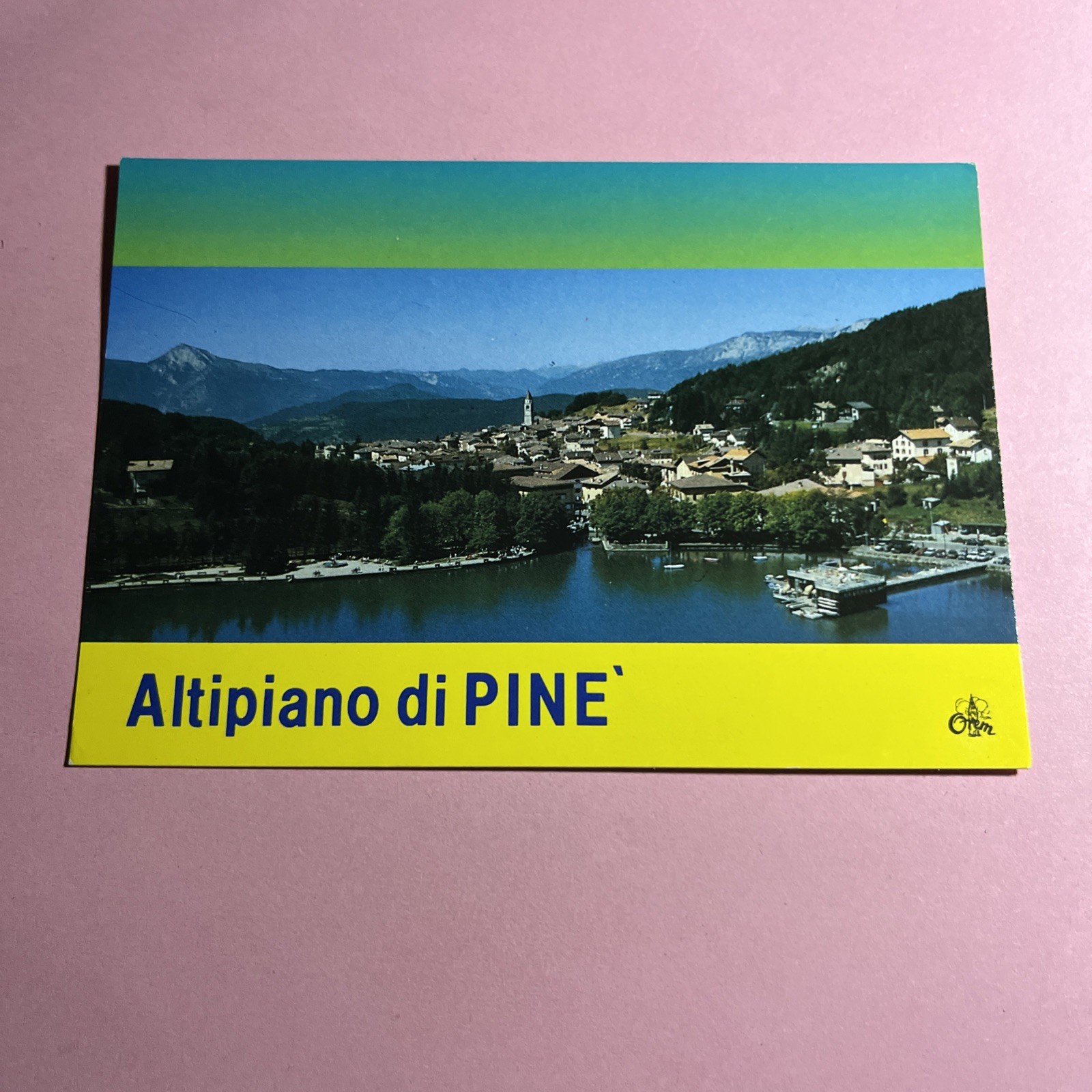 CARTOLINA A COLORI COLLEZIONE - ALTIPIANO DI PINE' - VIAGGIATA