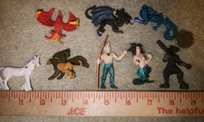 Lot Of 8 SAFARI LTD MYTHICAL CREATURES REALMS COLLECTIBLE Mystic TOY Mini FIGURE