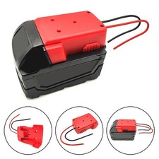 Power Connector DIY Battery Adapter Holder Dock For DeWalt 18V/20V Max Battery