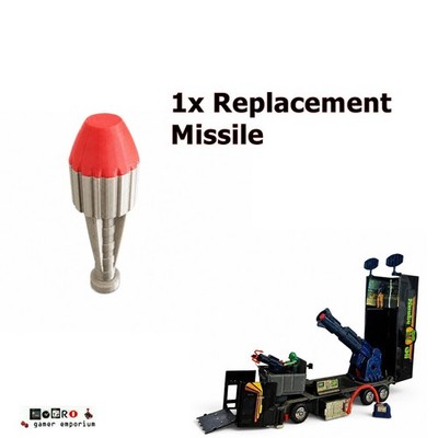 Maske Outlaw Rakete Ersatzbombe Rakete Zubehör Reproduktion - Kenner 1986