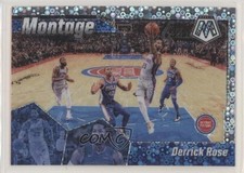 2019-20 Panini Mosaic Montage Fast Break Silver Prizm Derrick Rose #13 01zi