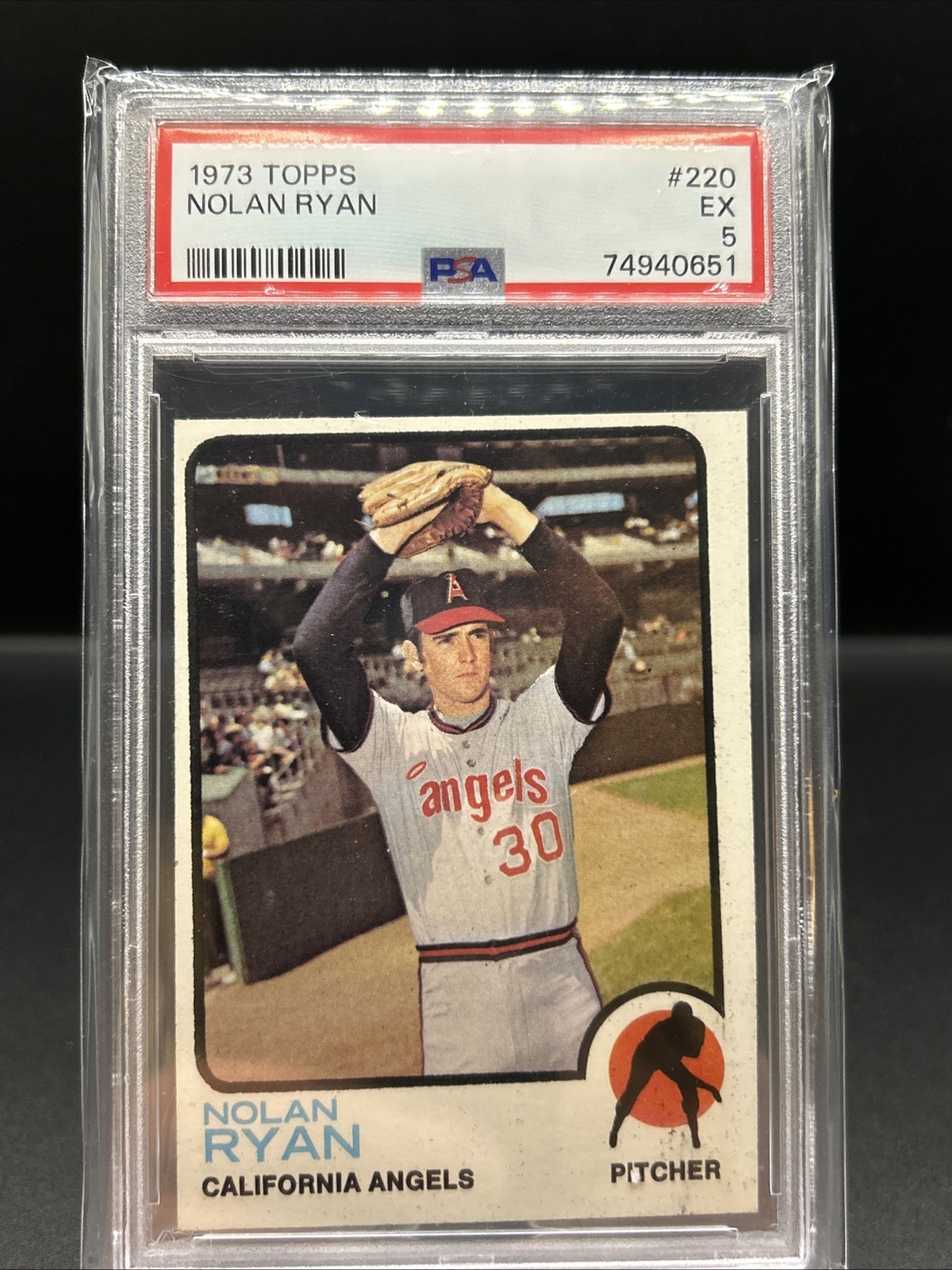 1973 Topps - Nolan Ryan #220 PSA 5 🔥 view 1