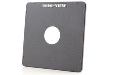 Near MINT TOYO VIEW 4x5 Lenss Board for Copal 1 Hole 41.6mm From Japan