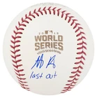 Anthony Rizzo Signed 2016 World Series (Cubs) Baseball w/Last Out!  - (SS COA)