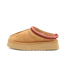 UGG Damen Tasman Hausschuhe braun Wildleder gefüttert, Plateau Pantoletten EU 38
