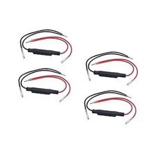 4PCS Motorcycle Resistor, 12V 10W Turn Signal LED Load Resistor Flash Blinker