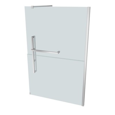 HÜPPE Duplo pure Walk-In Viereck Seitenwand 1-teilig, Breite:130cm,