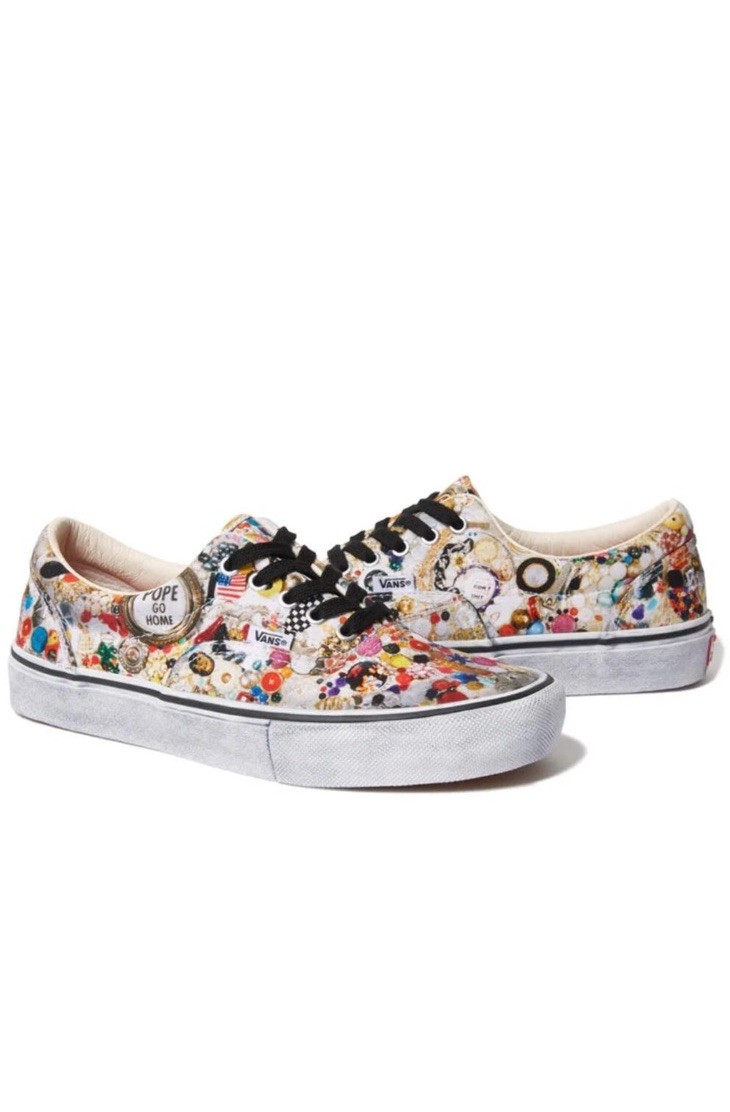 Supreme x Mike Kelley Vans Era White (Size 11) | eBay