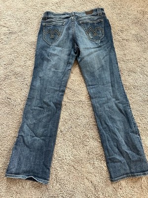 Vigoss Juniors Bootcut Medium Wash Blue Denim Stretch 5-Pocket Jeans Size 11