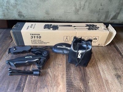 Tripod Camera Gear + Small Telephoto Lens | Tripod 3110 And Handheld Monopod